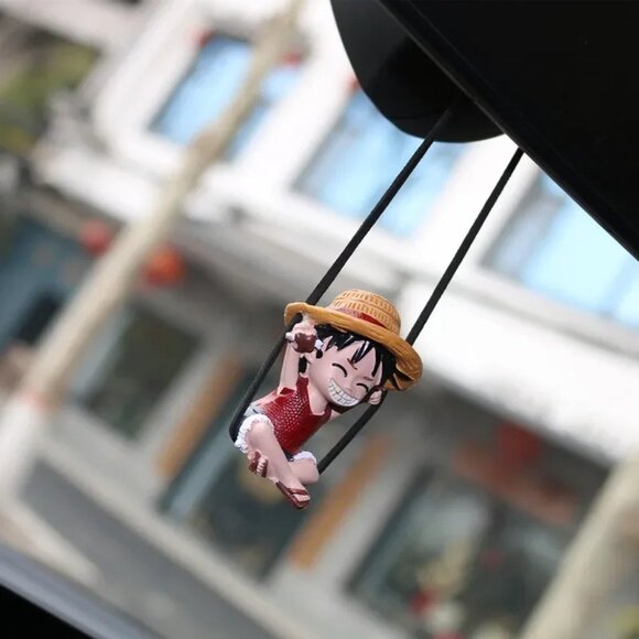 One piece doll model, Anime figure, Luffy car rearview mirror, decoration - Picture 3 of 6